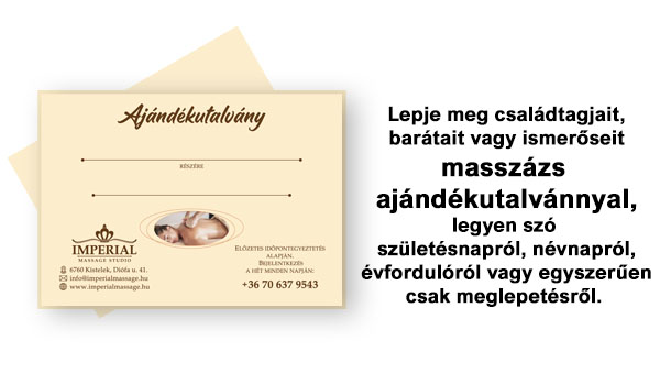 ajandekutalvany